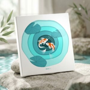 Koi Fish in a pond