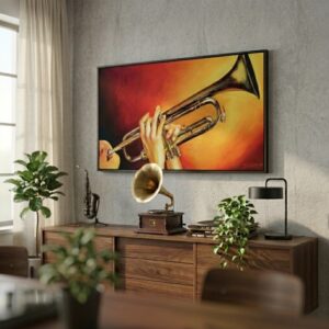 Trumpet player